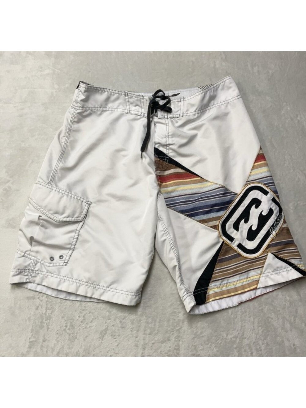 VTG Billabong Shane Dorian‎ Board Shorts Mens 38x10 Surf Swim Trunks Unlined Y2K